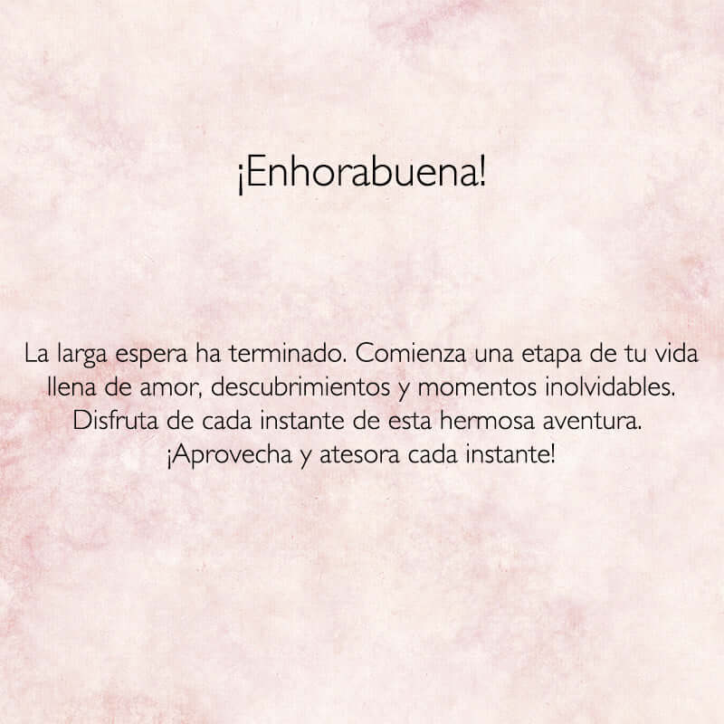 Añadir Felicitación y Envolver en Film Transparente Rosa