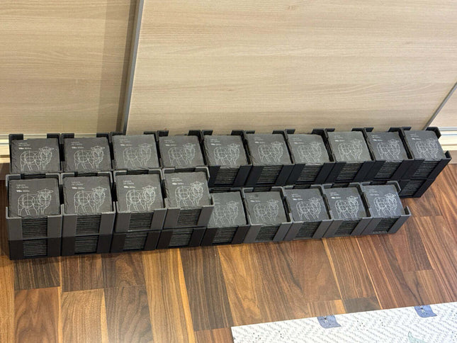 Porta-copos de Ardósia Quadrados Personalizados