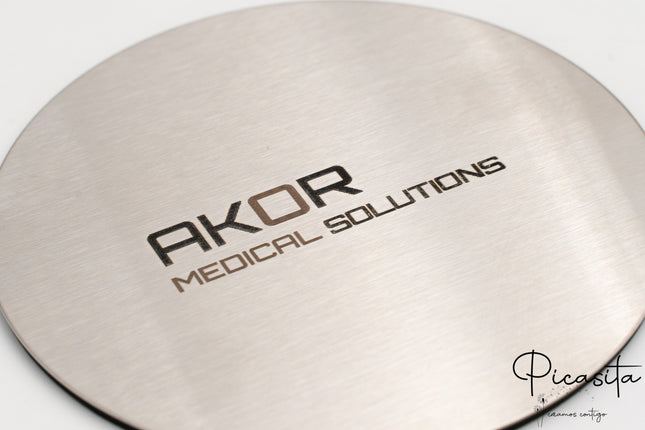 Porta-copos Aço Inoxidável Personalizado (Pack 6)