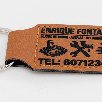 Porta-chaves de Pele Sintética Personalizados