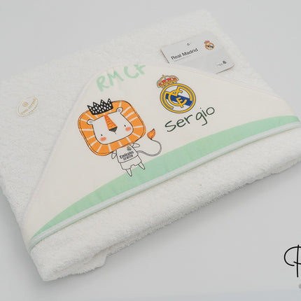 Capa de Banho para Bebé do Real Madrid