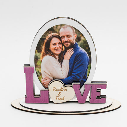 Moldura de Fotografias de São Valentim