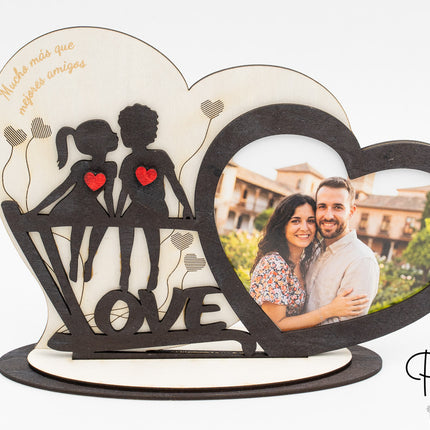 Moldura de Fotografias de São Valentim