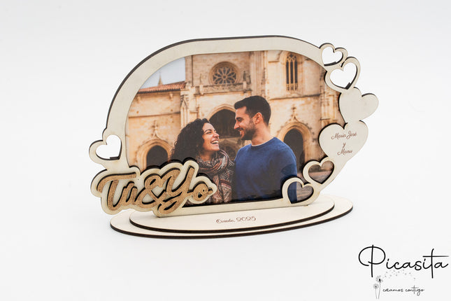 Moldura de Fotografias de São Valentim