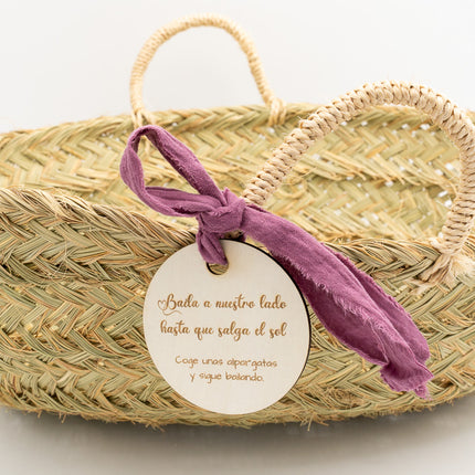 Cesto para Alpargatas de Casamento