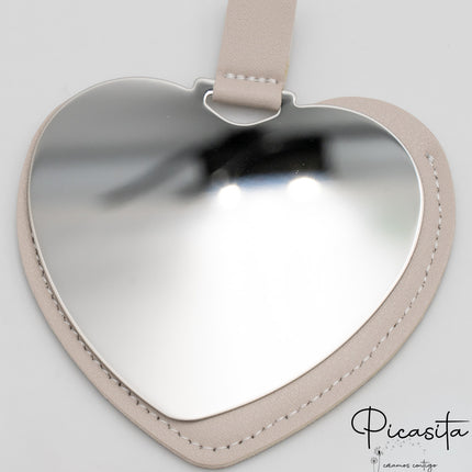 Espelhos de Coração Personalizados