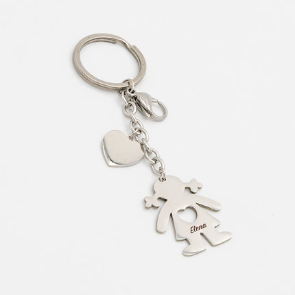 Chaveiro personalizado de Menina