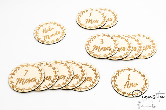 Círculos Meses de Vida