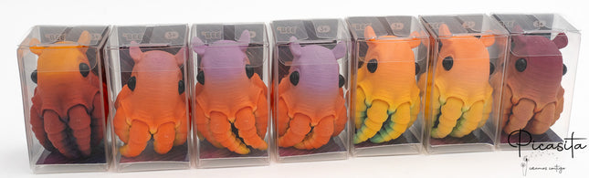 Polvo Impresso em 3D