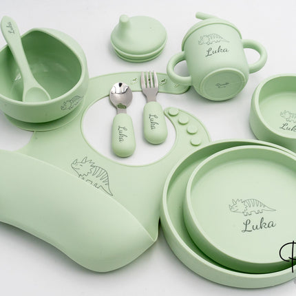 Conjunto de Loiça Personalizado para Bebé 7 Peças