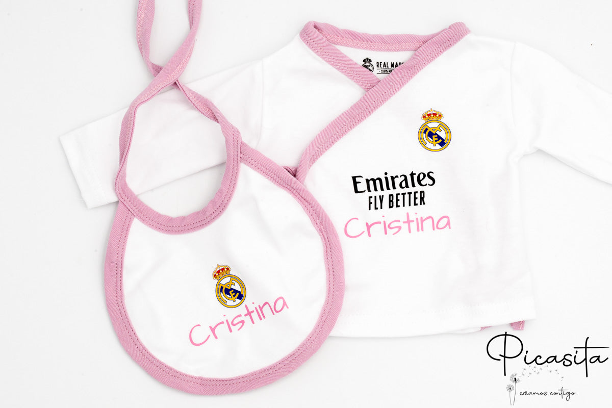 Conjunto Recém Nascido Real Madrid 0-6M