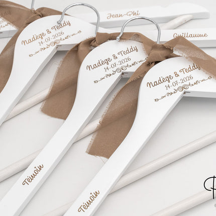 Cabide para Testemunhas de Casamento | Presente para Testemunhas de Casamento