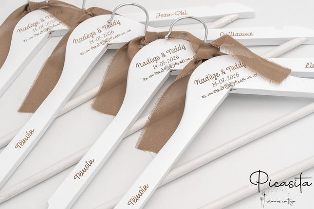 Cabide para Testemunhas de Casamento | Presente para Testemunhas de Casamento