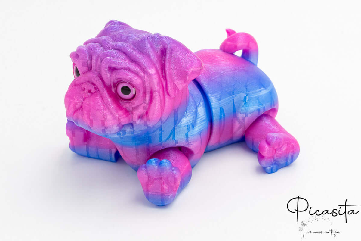 Bulldog Impresso em 3D