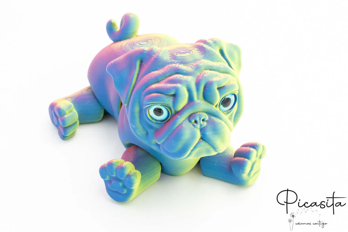 Bulldog Impresso em 3D