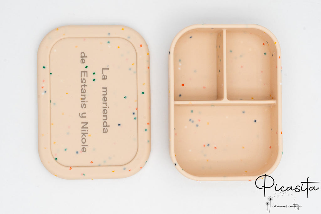 Tupper de Silicone XL com Compartimentos