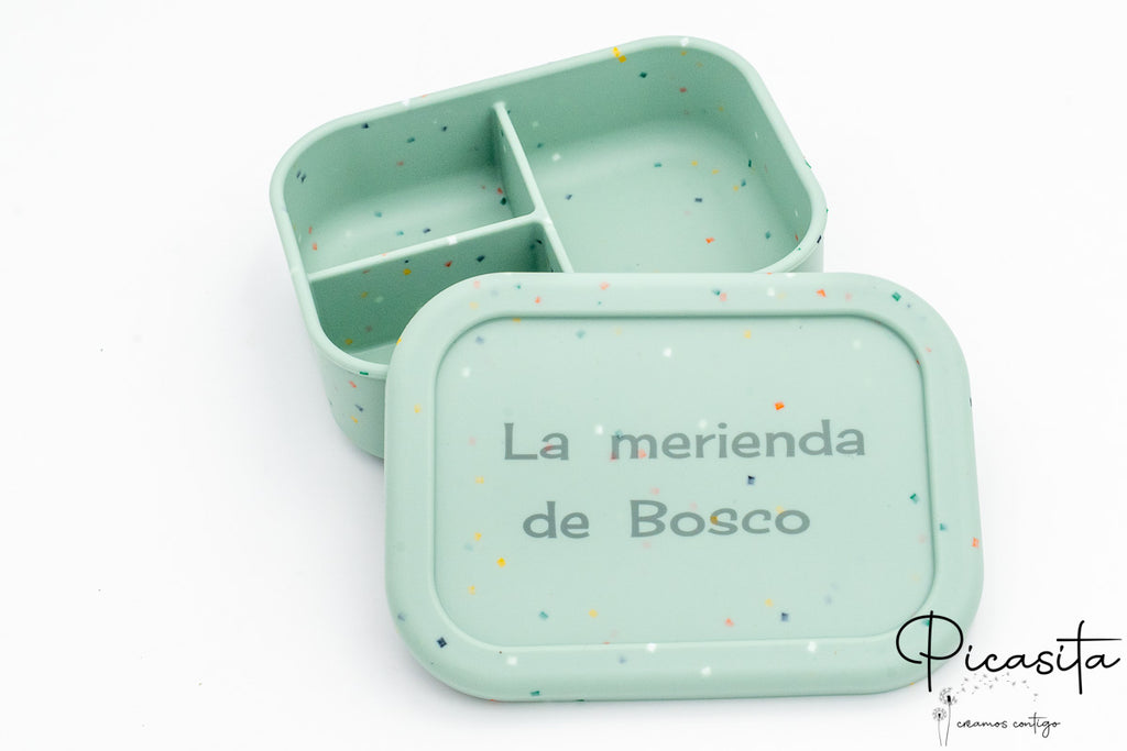 Tupper de Silicone XL com Compartimentos