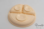 Prato de Silicone com Ventosas