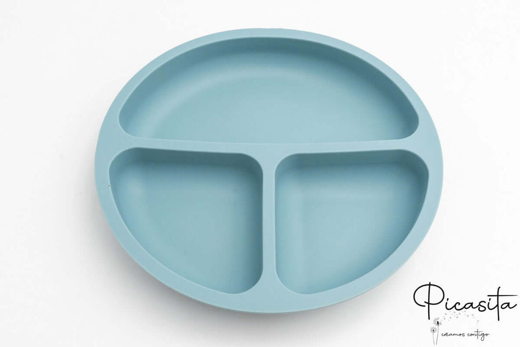 Prato de Silicone com Ventosas