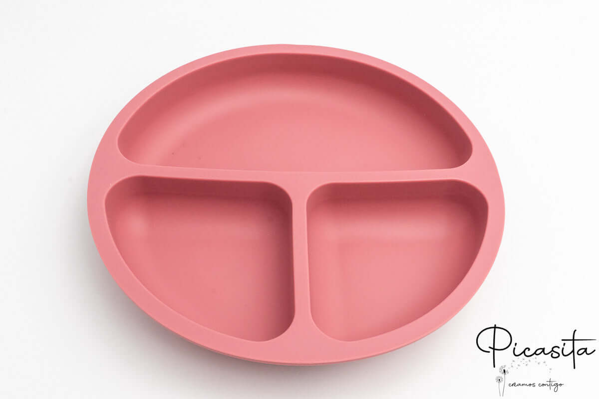 Prato de Silicone com Ventosas
