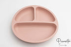 Prato de Silicone com Ventosas