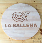 Tabuleiro Redondo Personalizado