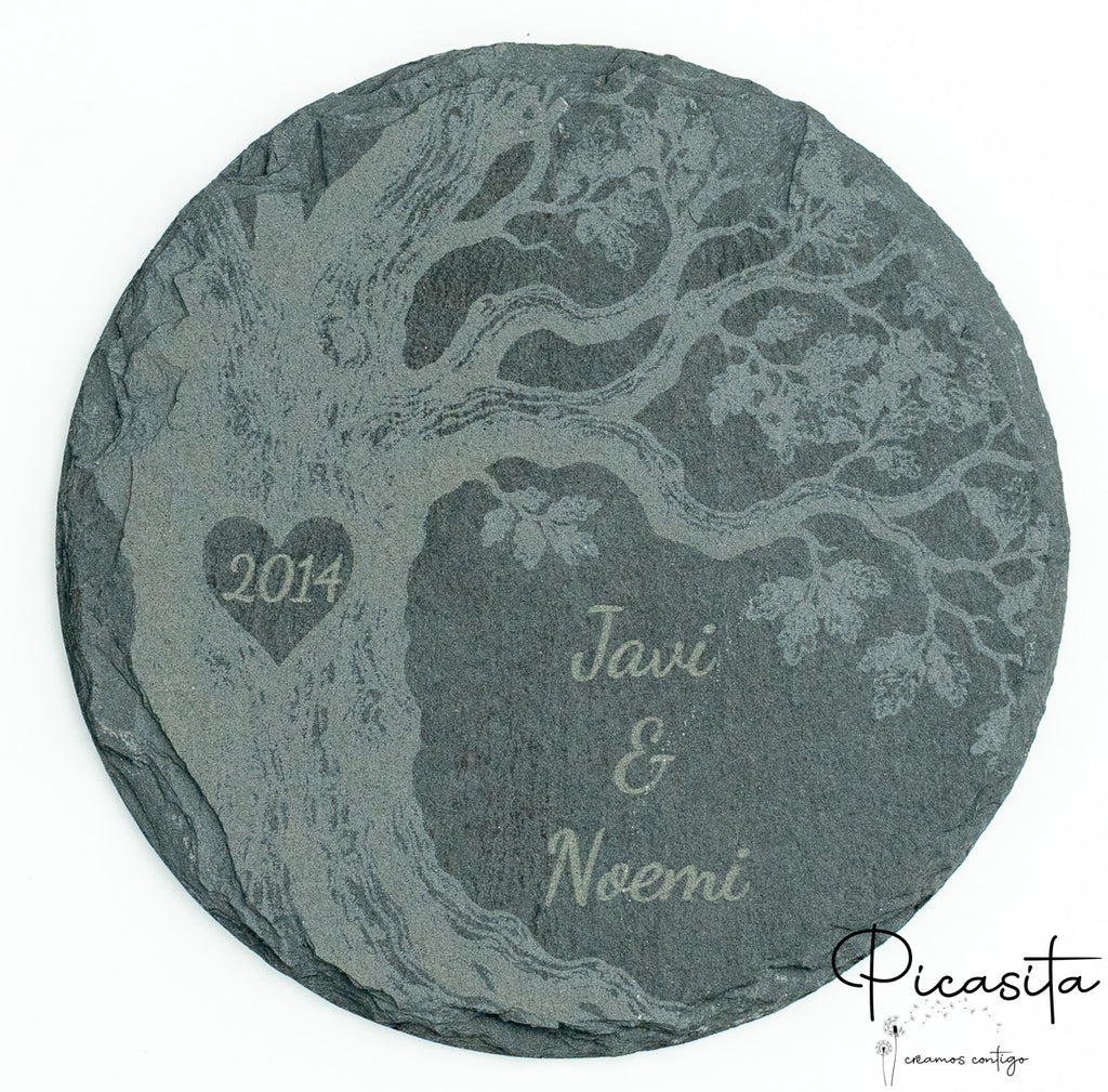 Porta-copos de Ardósia Personalizados