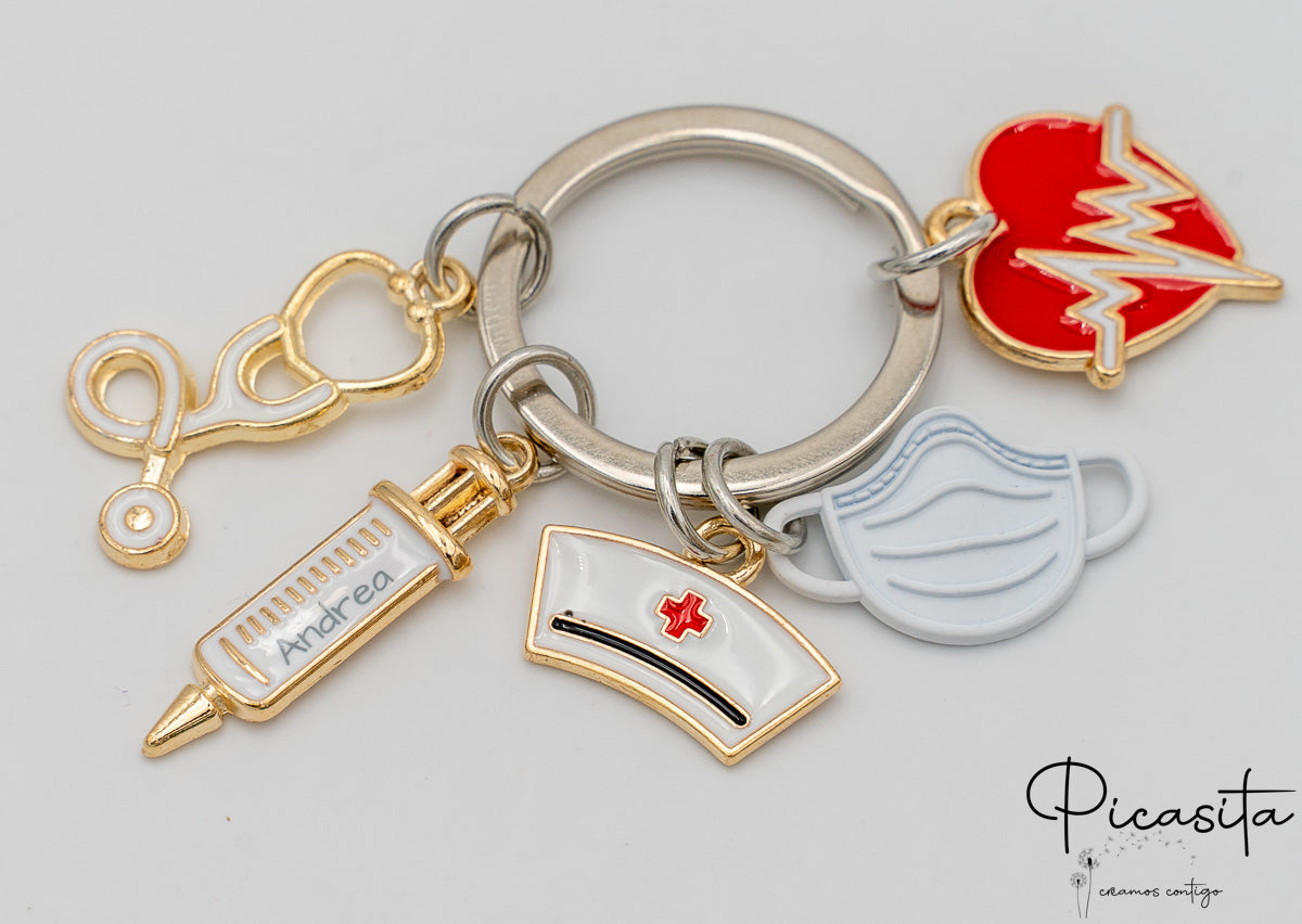 Porta-chaves para Enfermeiros e Médicos