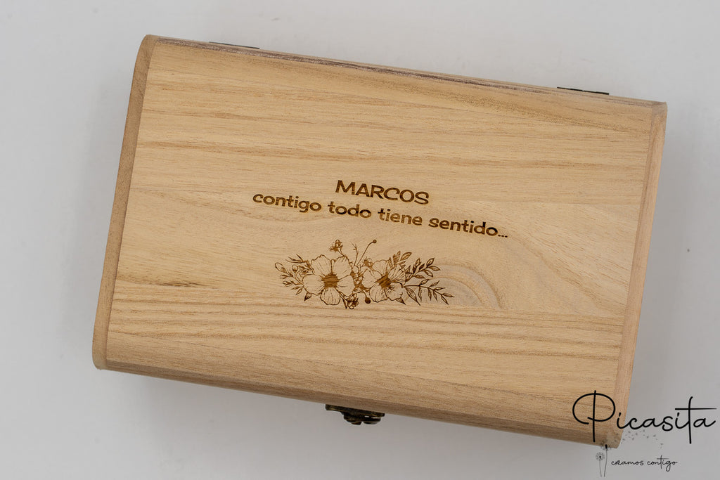 Caixa de Presente de Relógio para o Noivo