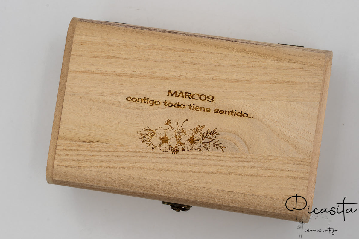 Caixa de Presente de Relógio para o Noivo