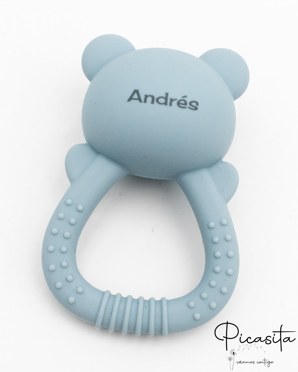 Chocalho de Ursinho de Silicone