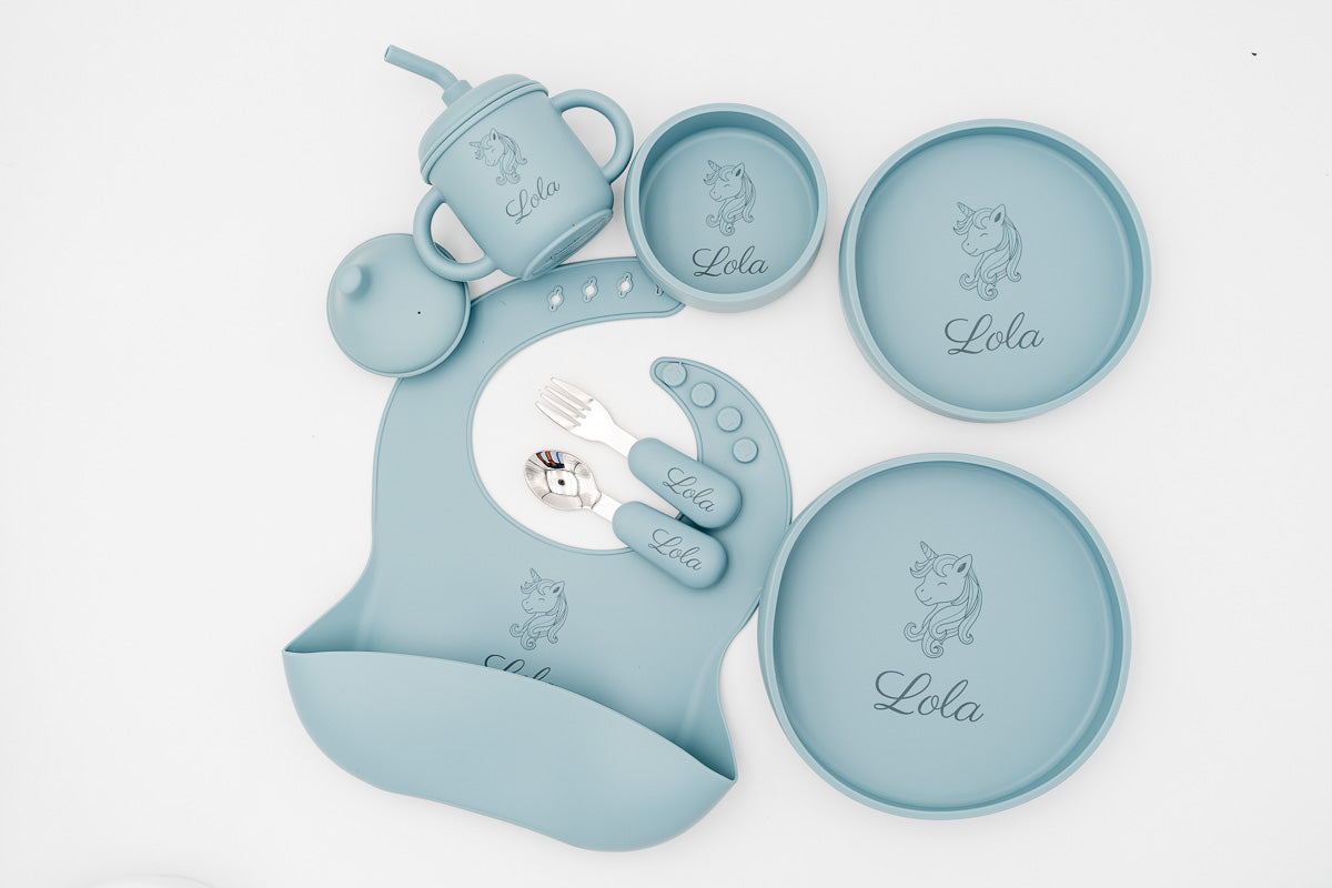 Conjunto de Loiça Personalizado para Bebé 7 Peças