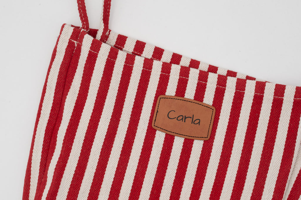 Tote Bag Personalizado com Patches de Pele PU