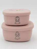 Tuppers de Silicone Personalizados Pequenos (2 Unid.)