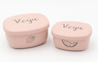 Tuppers de Silicone Personalizados Pequenos (2 Unid.)