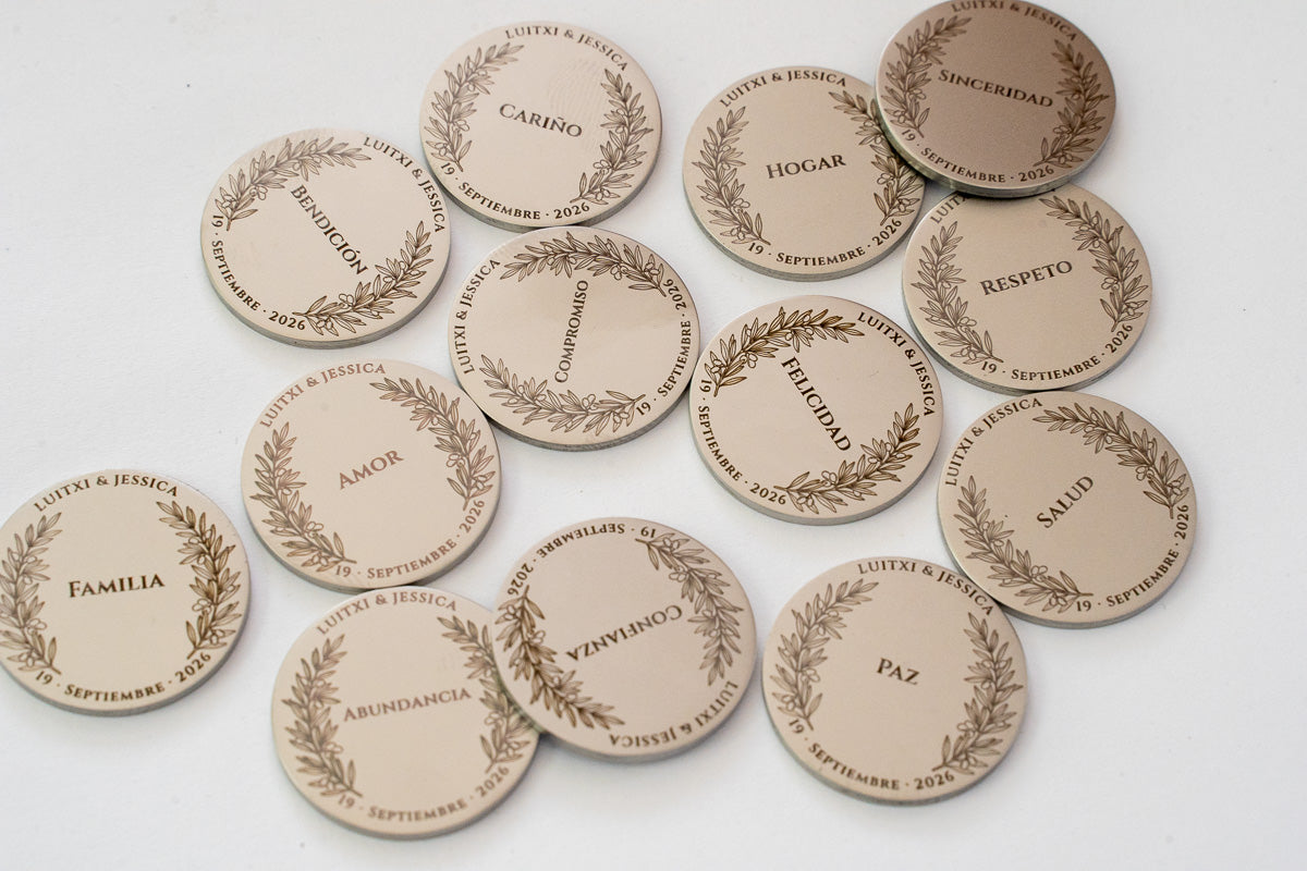 Arras de Casamento Personalizadas