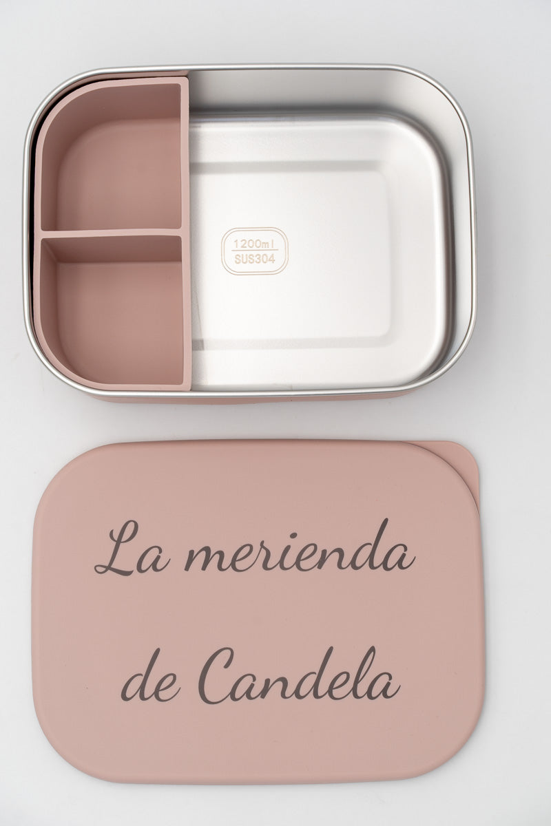 Tuppers de Silicone e Aço Inoxidável XL