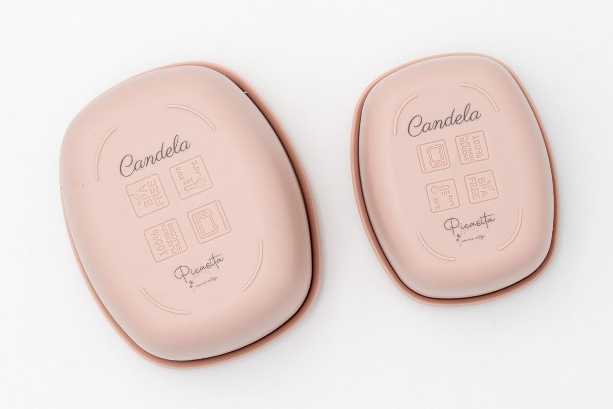 Tuppers de Silicone Personalizados Pequenos (2 Unid.)