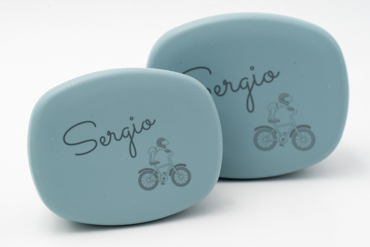 Tuppers de Silicone Personalizados Pequenos (2 Unid.)