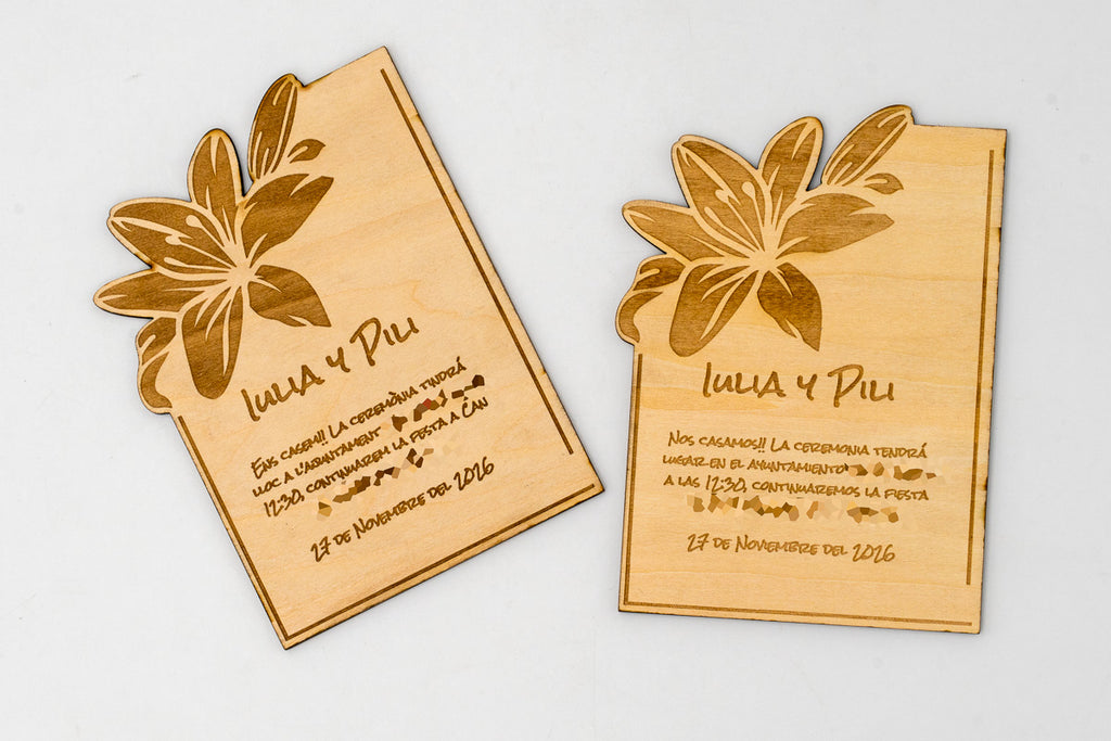 Convite de Casamento Personalizado