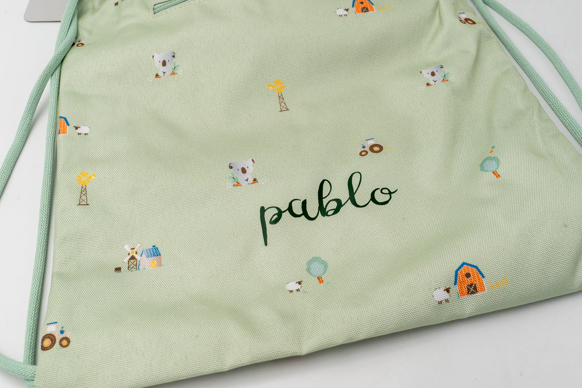 Mochila Saco Infantil Personalizada