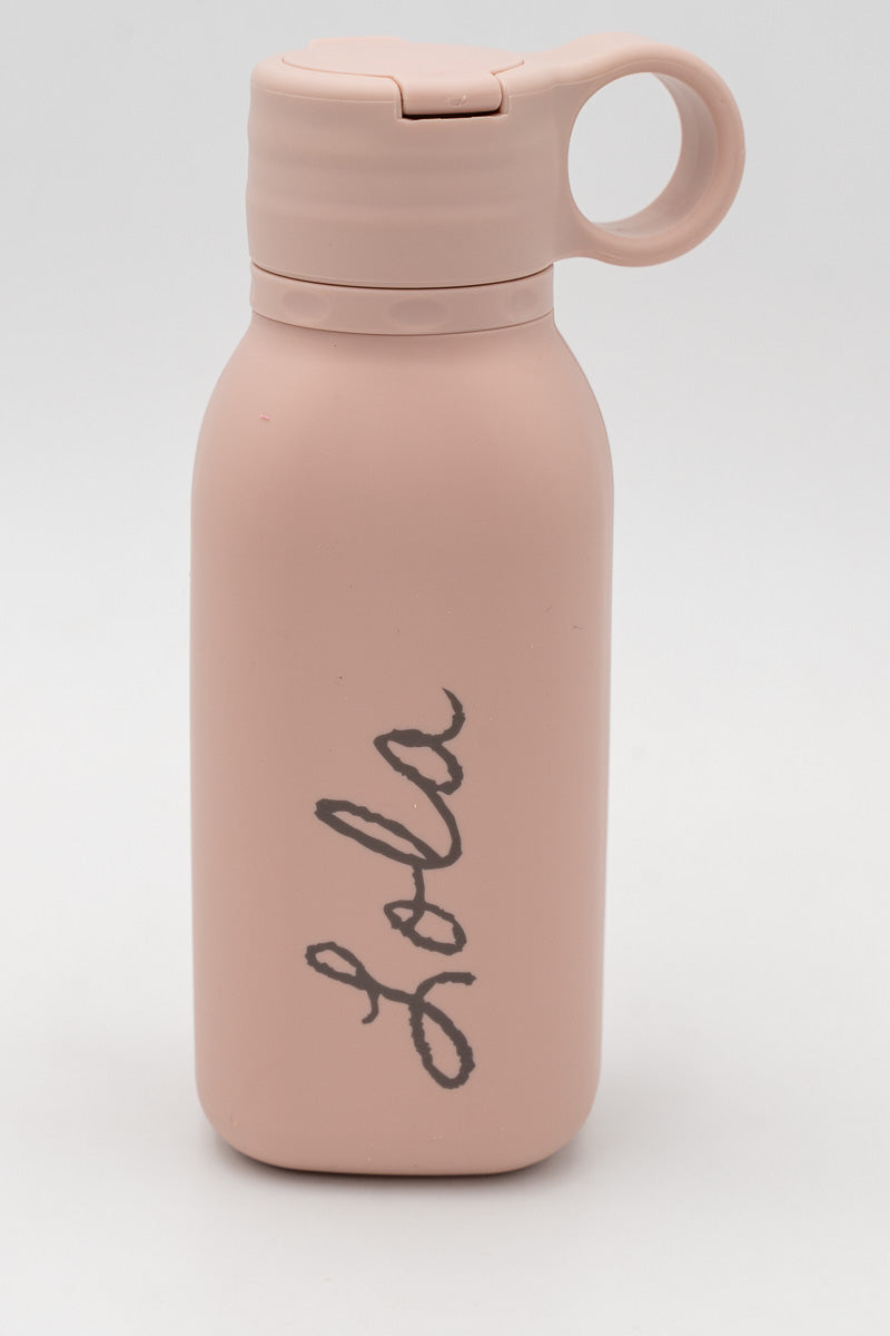 Garrafa infantil de silicone personalizada de 450 ml