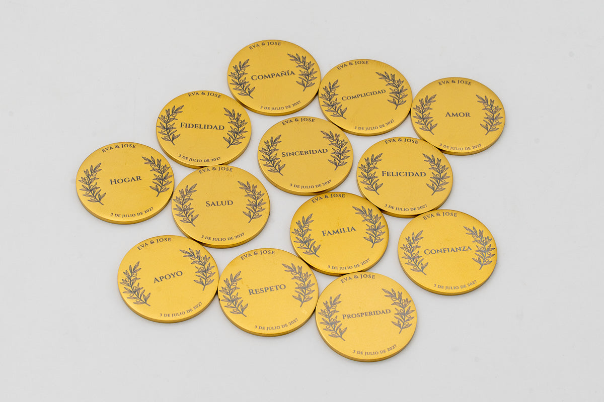 Arras de Casamento Personalizadas