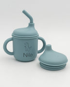 Copo infantil de silicone 3 em 1