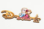 Chave Disney com nome personalizado e personagens de Frozen
