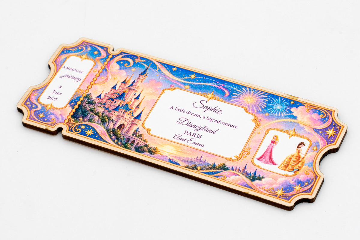 Convite Disneyland personalizado para surpreender
