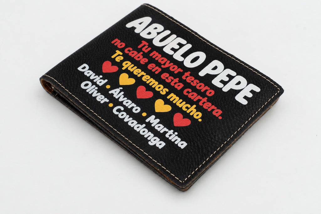 Carteira de Couro Personalizada