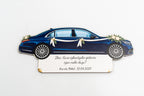 Queres ser o meu Chófer de Casamento? — Placa de Madeira Personalizada