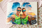 Foto impressa em tela personalizada