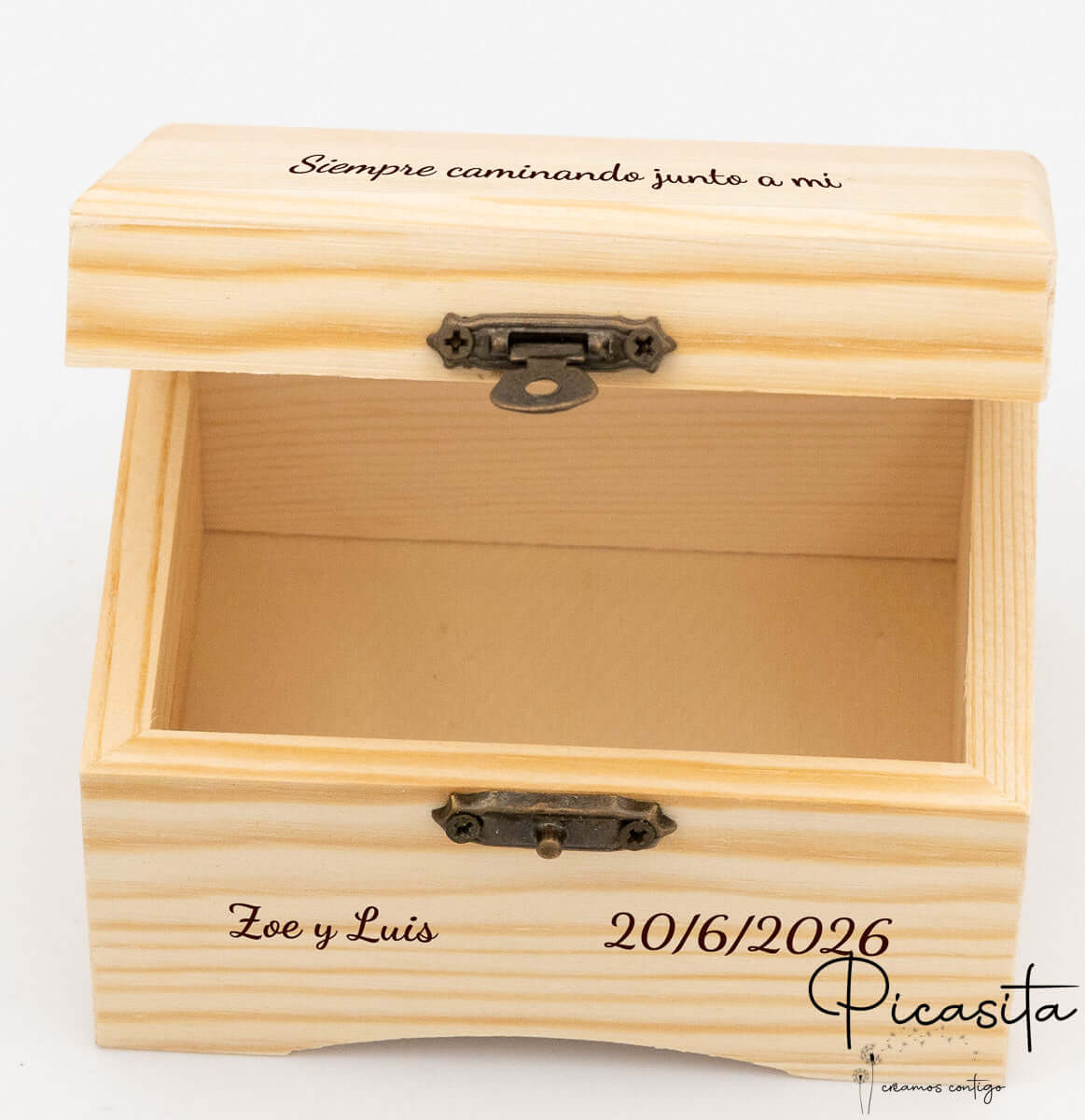 Caja Madera Grabada